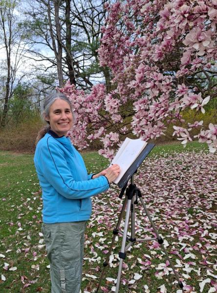 Drawing from the Landscape at Staatsburgh